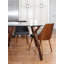 Chaise d'appoint rembourrée et capitonnée Amundi-1165404495