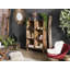 Gipson 136cm H x 95cm W Wood Standard Bookcase