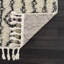 Tapis marocain beige à poils longs Makassar-1988039632