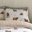 Angus Highland Cow Reversible Duvet Cover Set-114782160