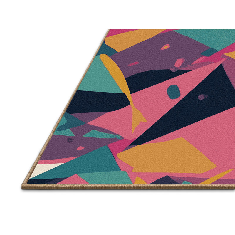 Kinetic Fields Rug, Square 3'
