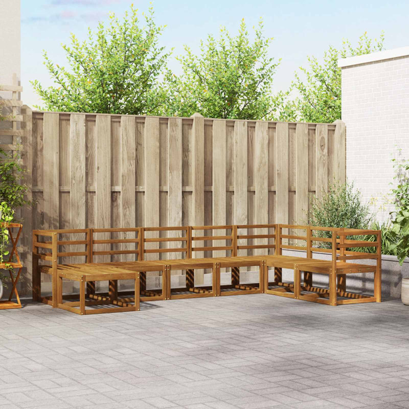304cm Wide Patio Sectional Set