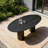 Oval Solid Wood Table Top Black 39.37"-122507793-125354569-125354570