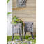 Pot de fleurs statue en fibre de verre