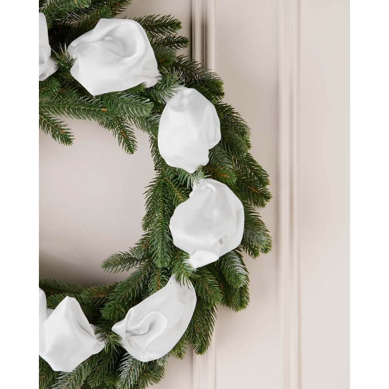 2000cm Satin Ribbon, White