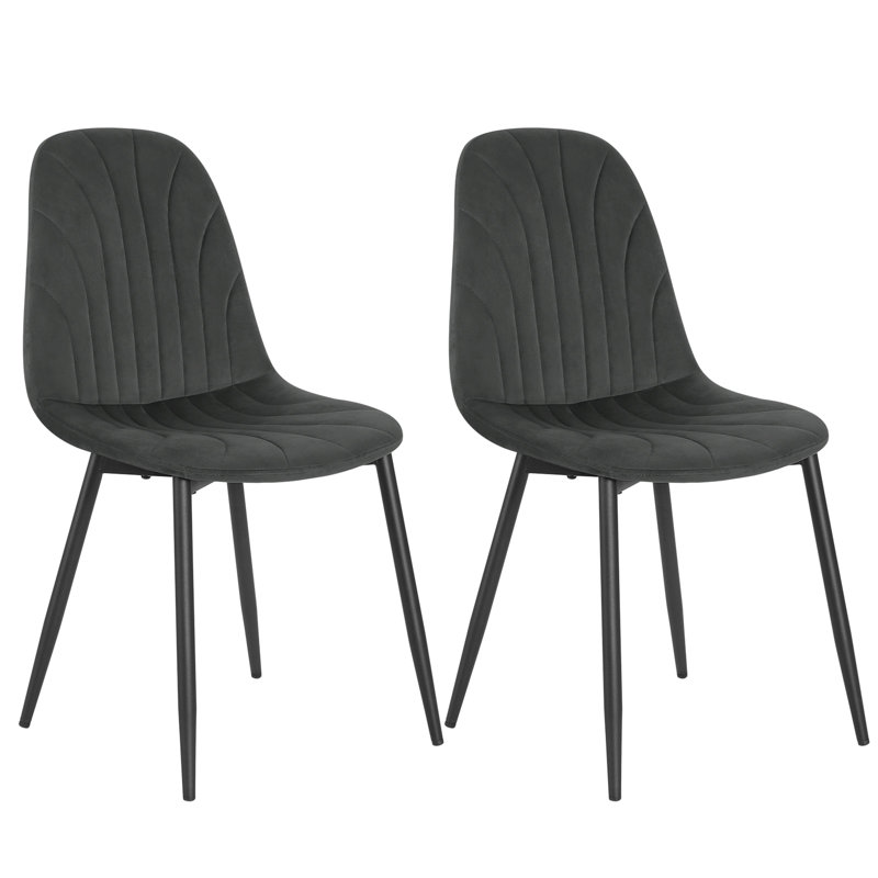Side chair Set Betsey, Dark Grey