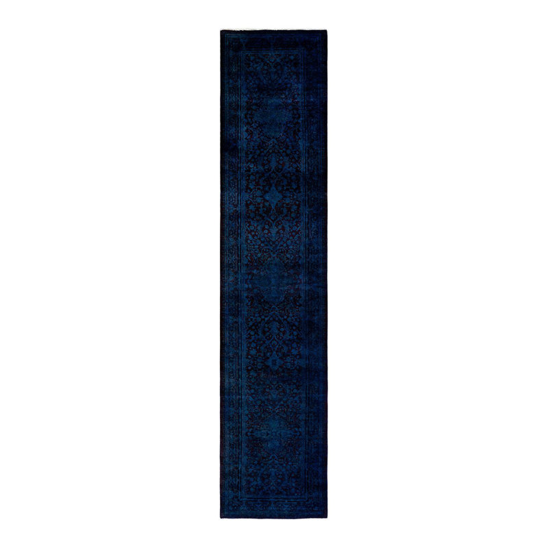 Fine Vibrance One-of-a-Kind 2' 7" X 12' 0" Hand Knotted Area Rug