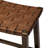 Maven Lane Noah Backless Stool Upholstered with Faux Leather-111462727-111462729
