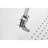 304 Stainless Steel Bathroom Rain Shower - High , Self Nozzles, 12X12x10, White, Relax In Luxury Ultra-Thin Rainfall, Self Clean, 12"X12"X10", Bathing Option-121244994