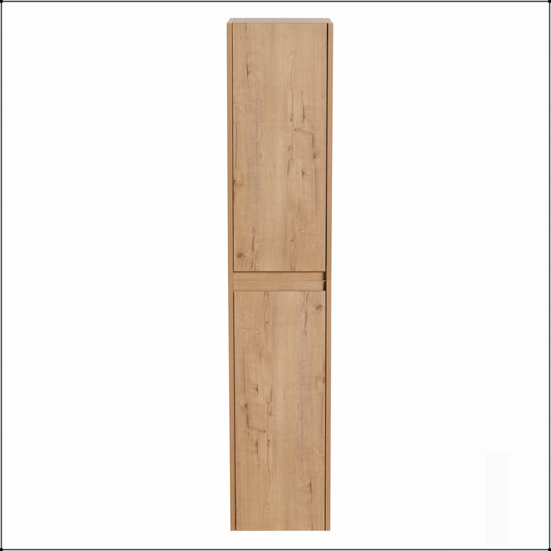 Armoire de salle de bain moderne moderne de 12 pouces avec 2 portes à fermeture douce et fixation flottante pour des solutions de rangement élégantes