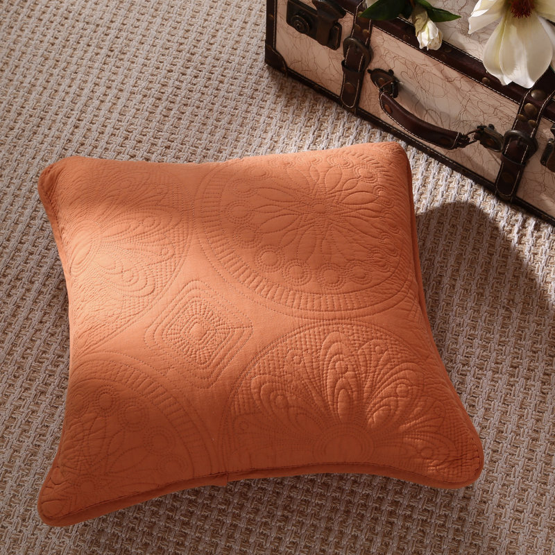 Tuscany Sunshine Cotton Sham Set, Euro