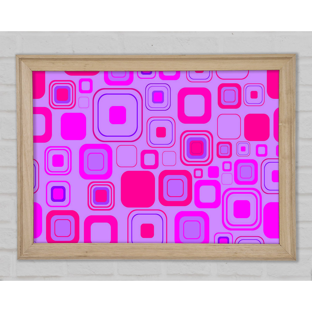 Gerahmtes Wandbild Lavender Pinks