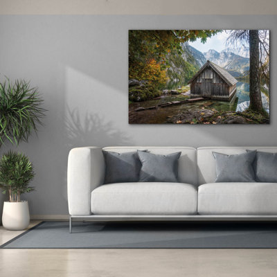  «Lakeside» par Martin Podt, art mural sur toile, 60 po x 40 po
