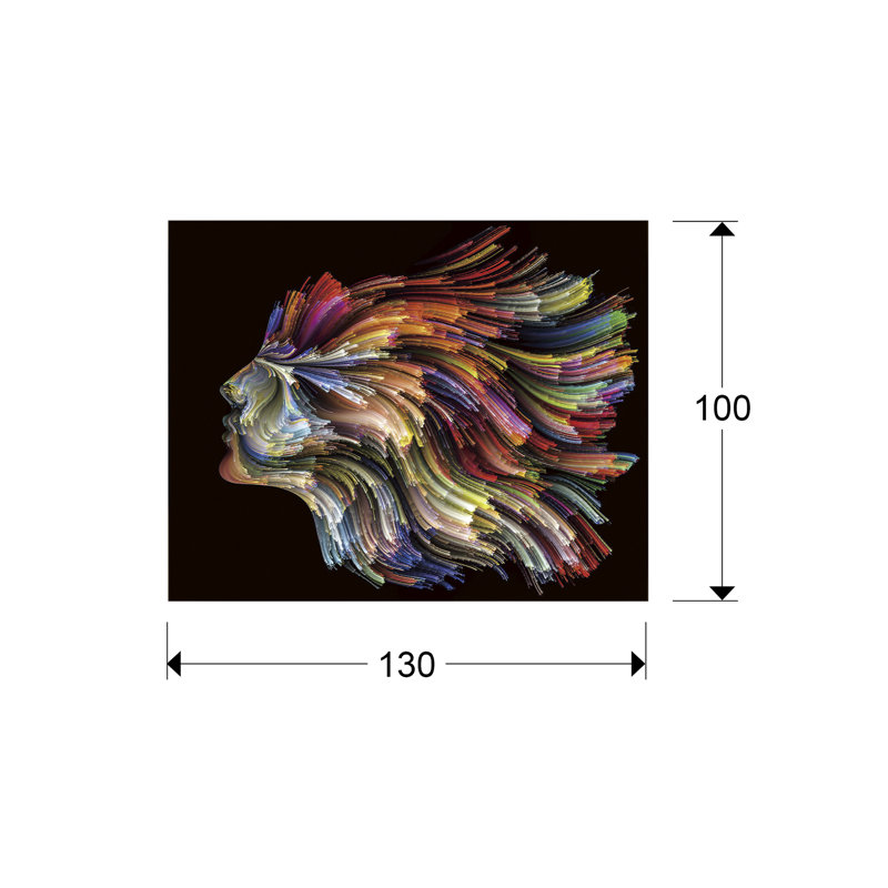 Polycromy Polycromy - Unframed Photograph on Glass