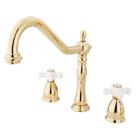 Heritage Hot & Cold Water Dispenser, Polished Brass