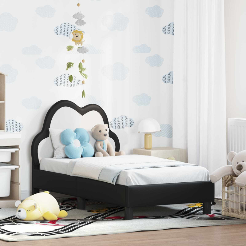 Bed Frame, Cot Bed / Toddler (70 x 140cm), Black
