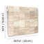 Papier peint rayé beige Ivo-488658701