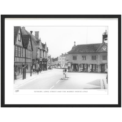 Tetbury, Long Street And The Market House C1965 by Francis Frith - Single Picture Frame Print