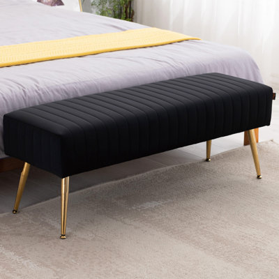 Banc en velours Rodjanae