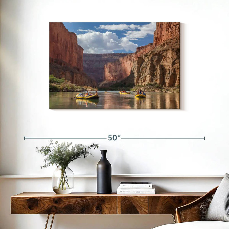 Grand Canyon Rafting en eau vive, H 24 po x l 36 po