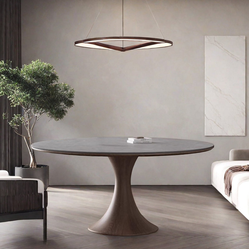 Table ronde Shaunea, H 29,5 po x L 59 po x l 59 po