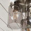 Glass Semi Flush Mount