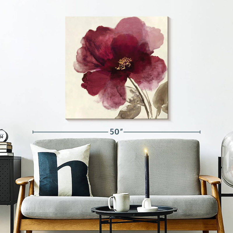 Harnek Crimson Peony II, H 30 po x l 30 po