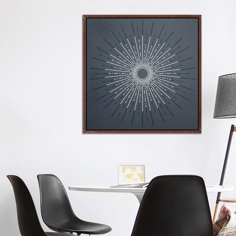 Burst Of Blue by Kimberly Allen - Print on Canvas