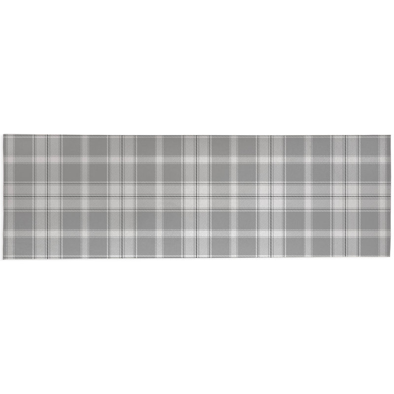 Tapis d'extérieur antidérapant Billy Tartan, Tapis de couloir 2 pi 6 po x 8 pi