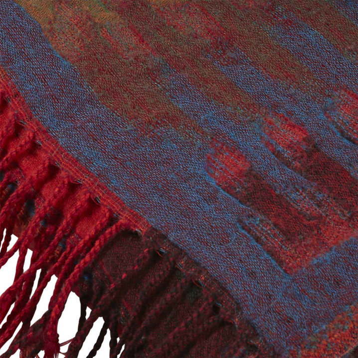 Khan Throw Blanket, Orange