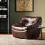 Farley Swivel Tufted Slipper Chair