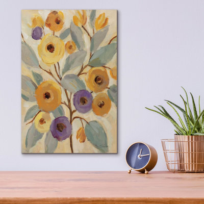  'Honeybloom Branches 1' by Silvia Vassileva Acrylic Glass Wall Art, 12" x 16"