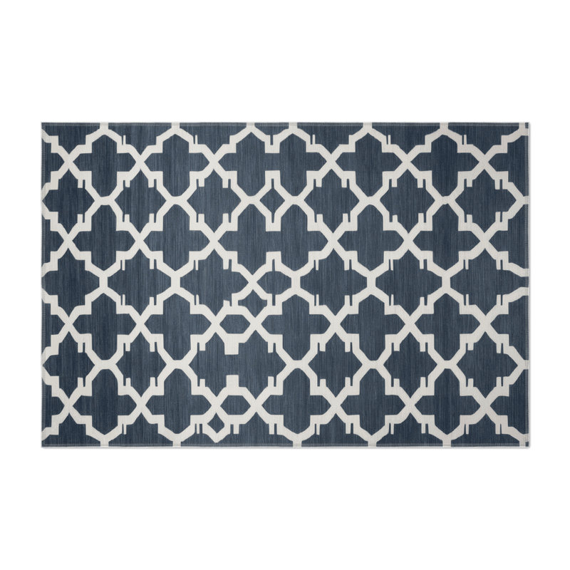 Tapis gris intérieur et extérieur Trellis, Rectangle 9 pi x 12 pi