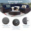 Ensemble de conversation modulaire d'extérieur 6 pièces-426489134