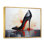 Janaki Fashion - Talons hauts rouges et noirs élégants - Silhouette II