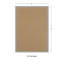 Tapis berbère beige foncé fait à la main avec bordure en coton bleu glacier Nannette-32691870