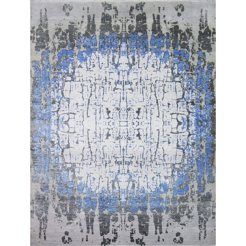 Abstract Area Rug, Rectangle 6' x 9'