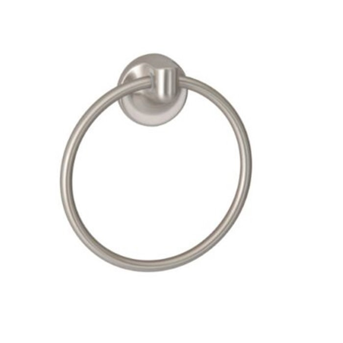 Cypress Towel Ring, Satin Nickel