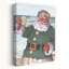 Santa's Beach Visit 1 Piece Wrapped Canvas Wall Art-1070712352