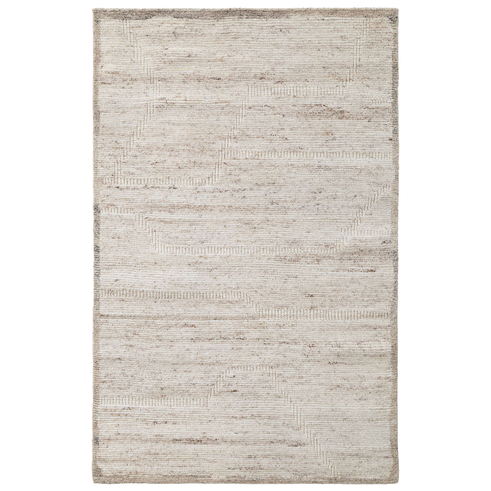 Hand Knotted Wool Aya Rug, Rectangle 8'9" x 11'9"