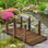 Wooden Garden Bridge