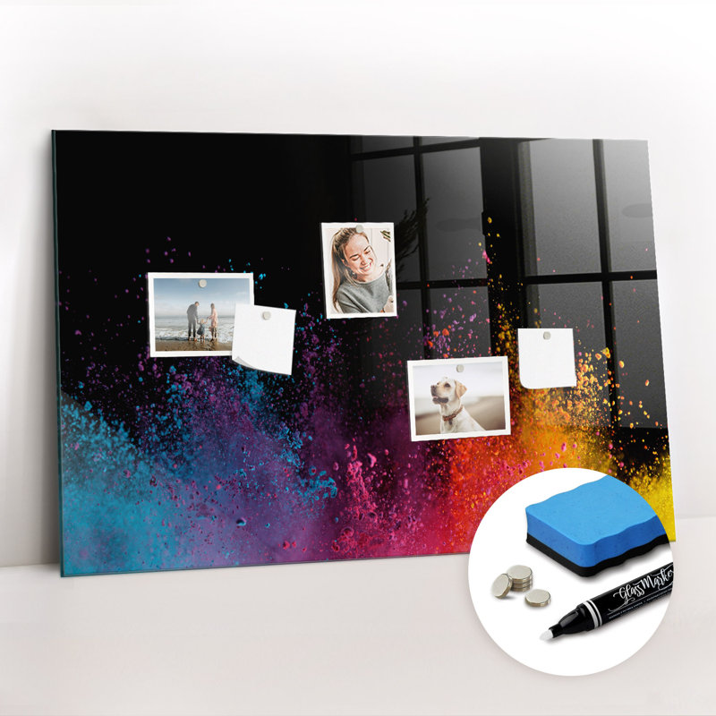 Magnetic Glass Dry Erase Board