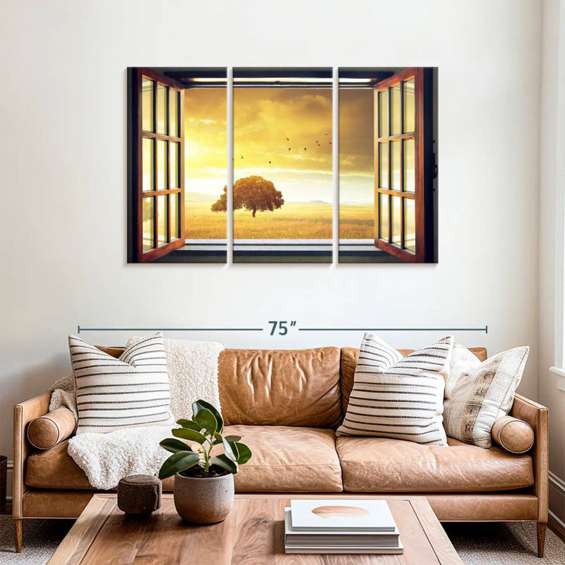 Harnek Sunny Spring Window, 36" H x 57" W