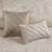 12 Piece Jacquard Comforter Set With Bed Sheets Khaki