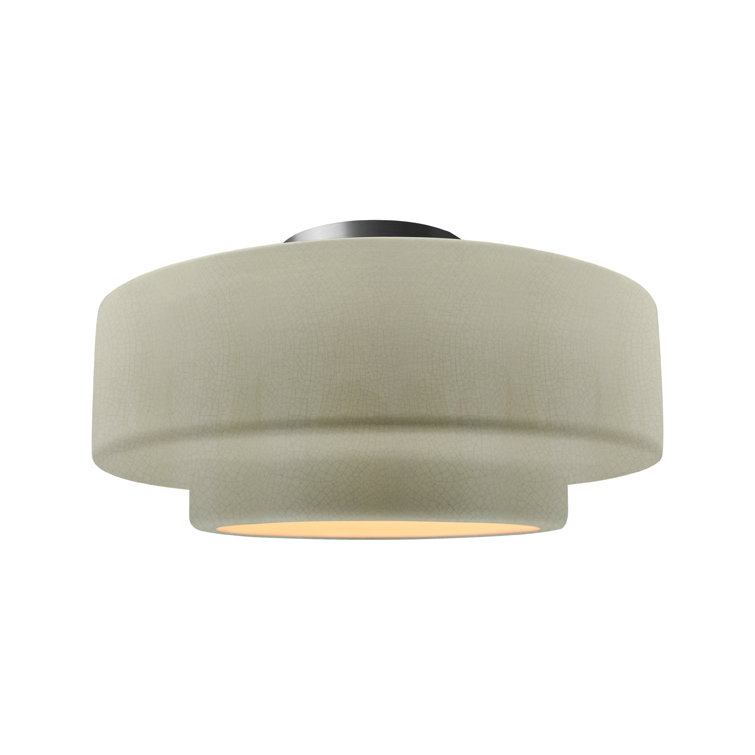 Radiance Ceramic Semi Flush Mount