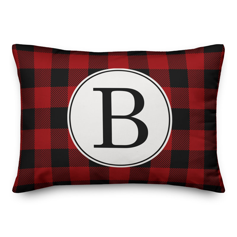 Coussin monogramme, B