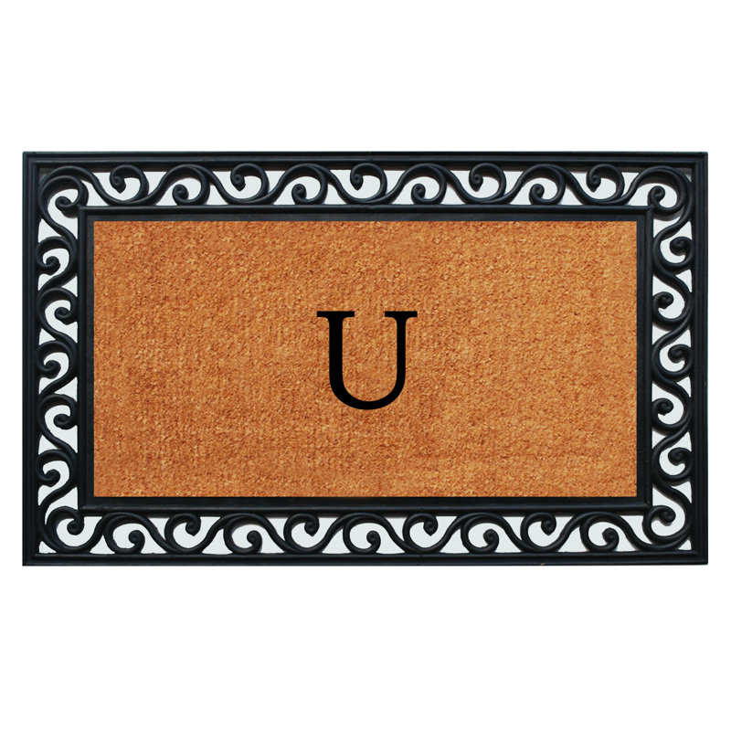 Paillasson Zager, Rectangle 1 pi 10 po x 3 pi, U