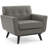 Carson Carrington Hogen Top-Grain Leather Lounge Accent Armchair-1076312076-1076312077