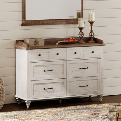 Commode 6 tiroirs Allyssa