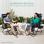 Fauteuil inclinable zéro gravité avec coussin Stoyan